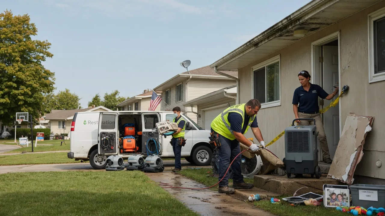 Water Damage Restoration in Bronson, MI near me